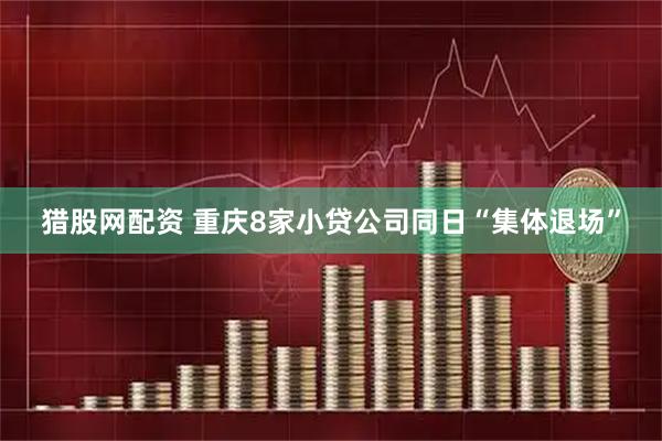 猎股网配资 重庆8家小贷公司同日“集体退场”